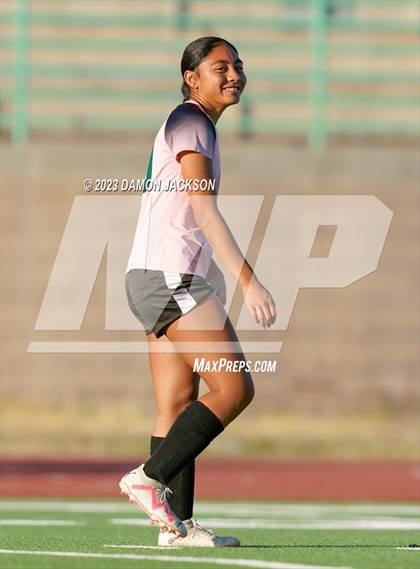 Thumbnail 2 in Mojave vs Virgin Valley (NIAA 3A Southern Region Playoffs) photogallery.