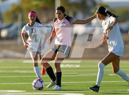Thumbnail 2 in Mojave vs Virgin Valley (NIAA 3A Southern Region Playoffs) photogallery.