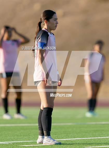 Thumbnail 1 in Mojave vs Virgin Valley (NIAA 3A Southern Region Playoffs) photogallery.