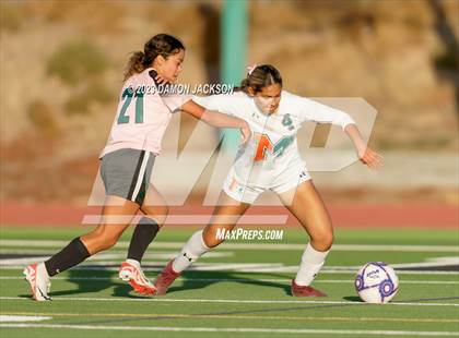 Thumbnail 1 in Mojave vs Virgin Valley (NIAA 3A Southern Region Playoffs) photogallery.