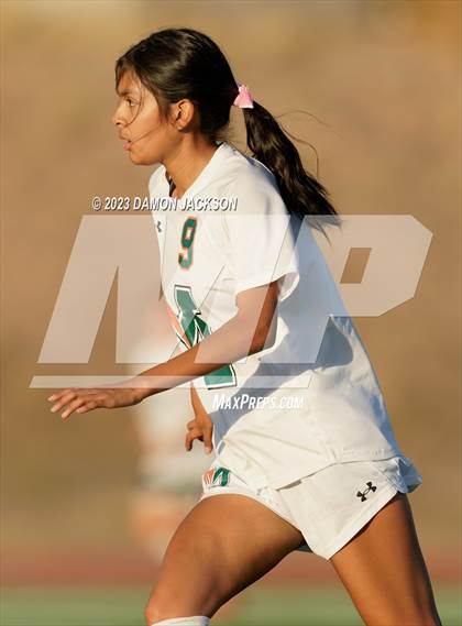 Thumbnail 1 in Mojave vs Virgin Valley (NIAA 3A Southern Region Playoffs) photogallery.
