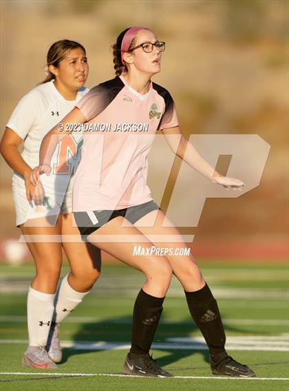 Thumbnail 1 in Mojave vs Virgin Valley (NIAA 3A Southern Region Playoffs) photogallery.
