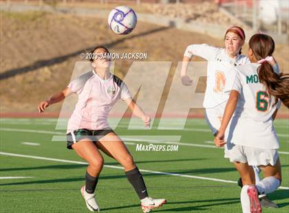 Thumbnail 1 in Mojave vs Virgin Valley (NIAA 3A Southern Region Playoffs) photogallery.