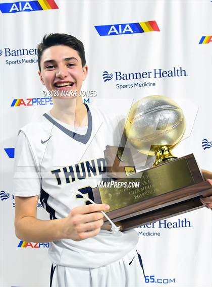 Thumbnail 3 in Mountain Pointe vs. Desert Vista (AIA 6A Final Awards) photogallery.