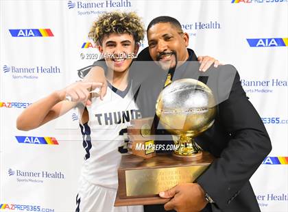 Thumbnail 2 in Mountain Pointe vs. Desert Vista (AIA 6A Final Awards) photogallery.