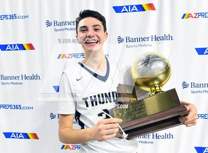 Thumbnail 2 in Mountain Pointe vs. Desert Vista (AIA 6A Final Awards) photogallery.