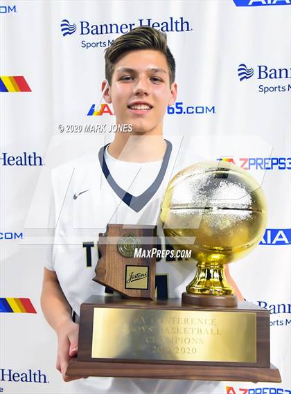 Thumbnail 3 in Mountain Pointe vs. Desert Vista (AIA 6A Final Awards) photogallery.