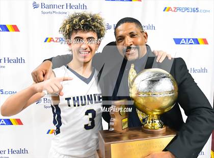 Thumbnail 3 in Mountain Pointe vs. Desert Vista (AIA 6A Final Awards) photogallery.