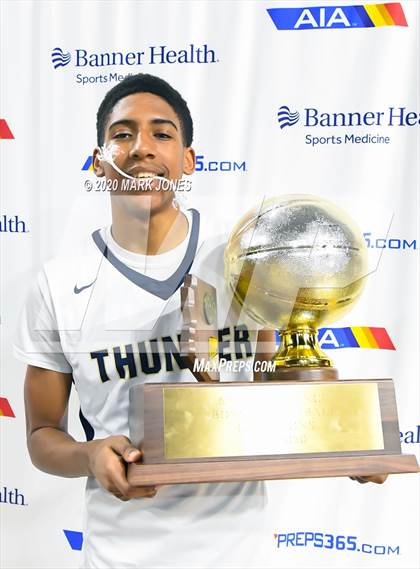 Thumbnail 1 in Mountain Pointe vs. Desert Vista (AIA 6A Final Awards) photogallery.