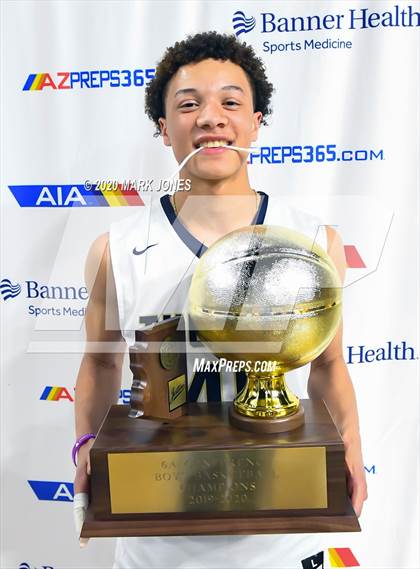 Thumbnail 3 in Mountain Pointe vs. Desert Vista (AIA 6A Final Awards) photogallery.