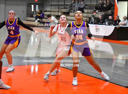 Thumbnail 3 in Stigler vs. Vian (Sequoyah Co. Tournament) photogallery.