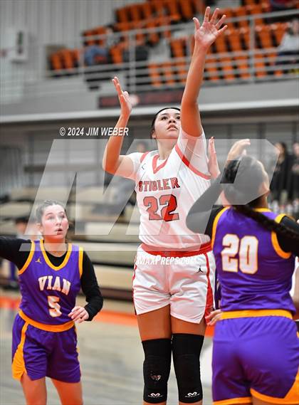 Thumbnail 3 in Stigler vs. Vian (Sequoyah Co. Tournament) photogallery.