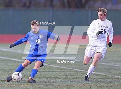 Thumbnail 2 in Glastonbury vs. Pomperaug (CIAC Class LL Semifinal) photogallery.