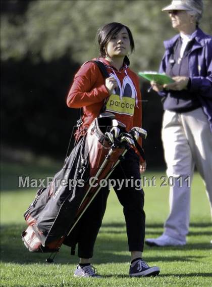 Thumbnail 3 in CIF State NorCal Girls Golf Championships photogallery.