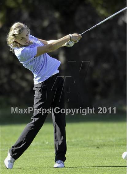Thumbnail 2 in CIF State NorCal Girls Golf Championships photogallery.