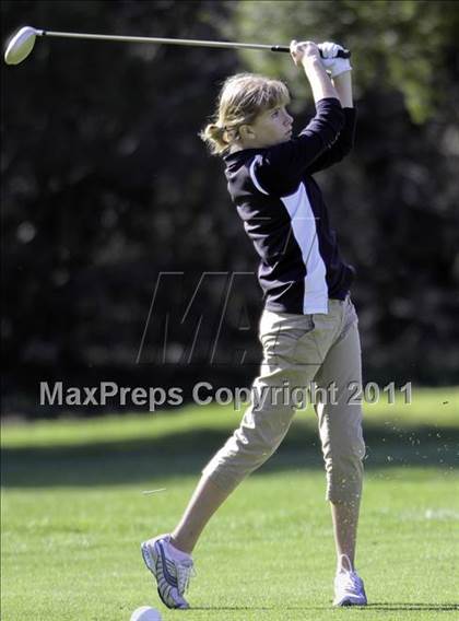 Thumbnail 2 in CIF State NorCal Girls Golf Championships photogallery.