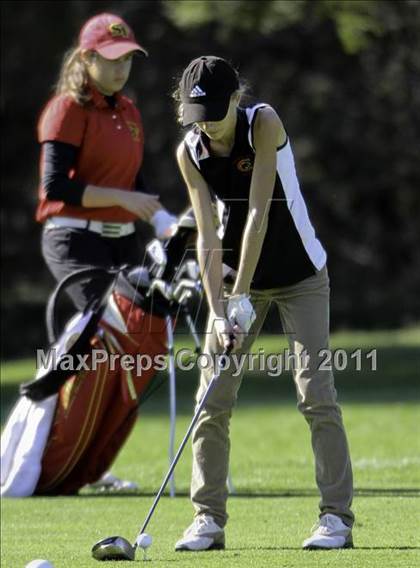 Thumbnail 3 in CIF State NorCal Girls Golf Championships photogallery.