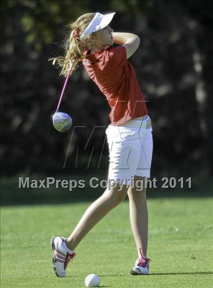Thumbnail 3 in CIF State NorCal Girls Golf Championships photogallery.