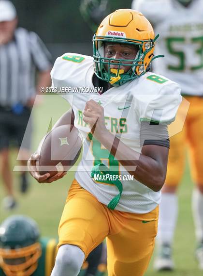Thumbnail 3 in Richmond vs Pine Forest (Cumberland County Schools Football Jamboree 2023) photogallery.