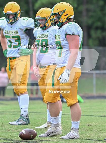 Thumbnail 3 in Richmond vs Pine Forest (Cumberland County Schools Football Jamboree 2023) photogallery.