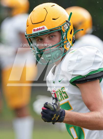 Thumbnail 1 in Richmond vs Pine Forest (Cumberland County Schools Football Jamboree 2023) photogallery.