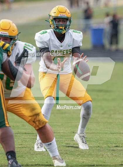 Thumbnail 2 in Richmond vs Pine Forest (Cumberland County Schools Football Jamboree 2023) photogallery.