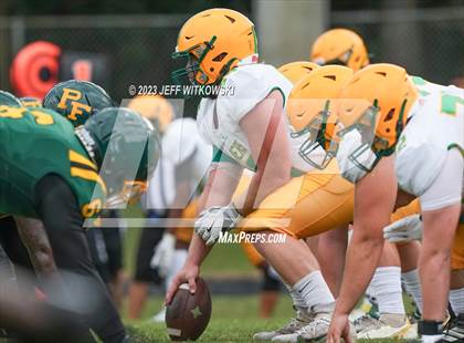 Thumbnail 1 in Richmond vs Pine Forest (Cumberland County Schools Football Jamboree 2023) photogallery.