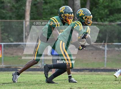 Thumbnail 1 in Richmond vs Pine Forest (Cumberland County Schools Football Jamboree 2023) photogallery.