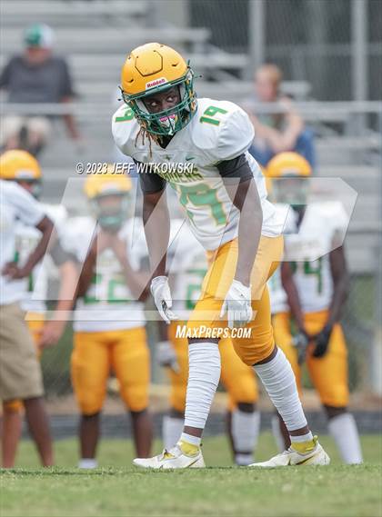 Thumbnail 1 in Richmond vs Pine Forest (Cumberland County Schools Football Jamboree 2023) photogallery.
