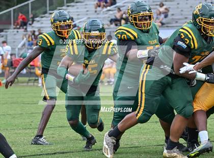 Thumbnail 1 in Richmond vs Pine Forest (Cumberland County Schools Football Jamboree 2023) photogallery.