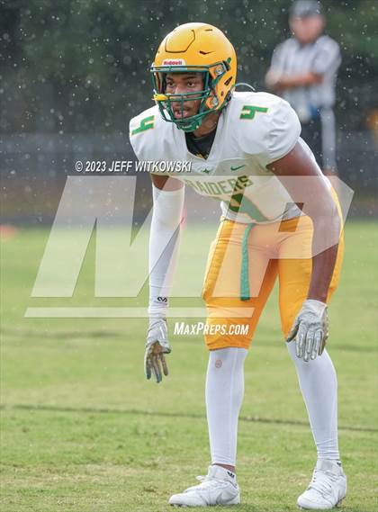 Thumbnail 1 in Richmond vs Pine Forest (Cumberland County Schools Football Jamboree 2023) photogallery.