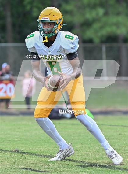 Thumbnail 1 in Richmond vs Pine Forest (Cumberland County Schools Football Jamboree 2023) photogallery.