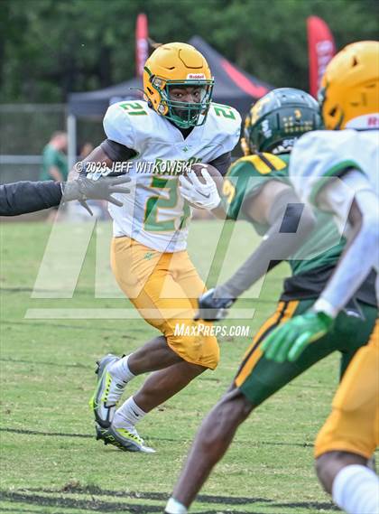 Thumbnail 3 in Richmond vs Pine Forest (Cumberland County Schools Football Jamboree 2023) photogallery.