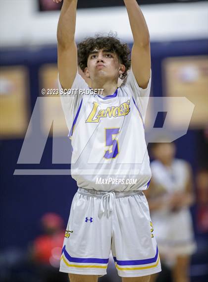 Thumbnail 3 in Linfield Christian vs. Bishop Amat photogallery.