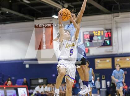 Thumbnail 3 in Linfield Christian vs. Bishop Amat photogallery.