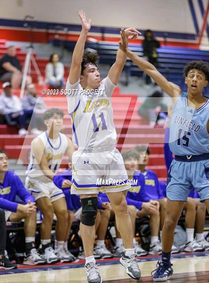 Thumbnail 1 in Linfield Christian vs. Bishop Amat photogallery.