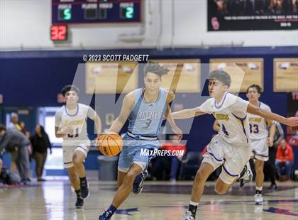 Thumbnail 1 in Linfield Christian vs. Bishop Amat photogallery.