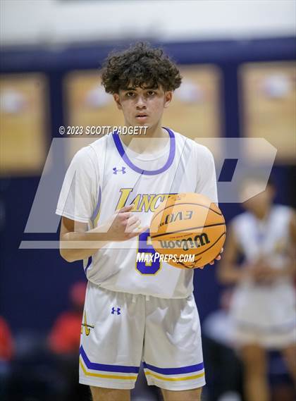 Thumbnail 1 in Linfield Christian vs. Bishop Amat photogallery.