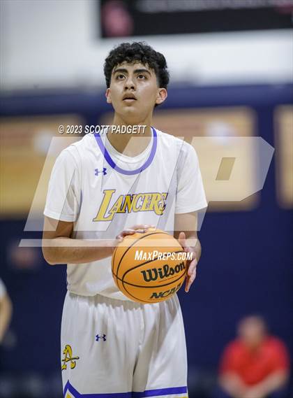 Thumbnail 3 in Linfield Christian vs. Bishop Amat photogallery.