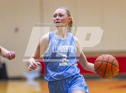 Thumbnail 3 in Lumberton @ Hardin-Jefferson (UIL 4A  D1 Basketball Area Playoff) photogallery.