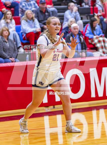Thumbnail 2 in Lumberton @ Hardin-Jefferson (UIL 4A  D1 Basketball Area Playoff) photogallery.