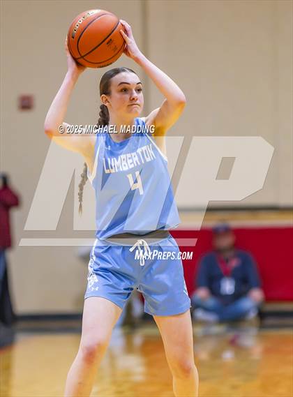 Thumbnail 3 in Lumberton @ Hardin-Jefferson (UIL 4A  D1 Basketball Area Playoff) photogallery.