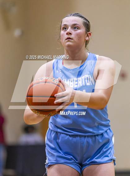 Thumbnail 2 in Lumberton @ Hardin-Jefferson (UIL 4A  D1 Basketball Area Playoff) photogallery.