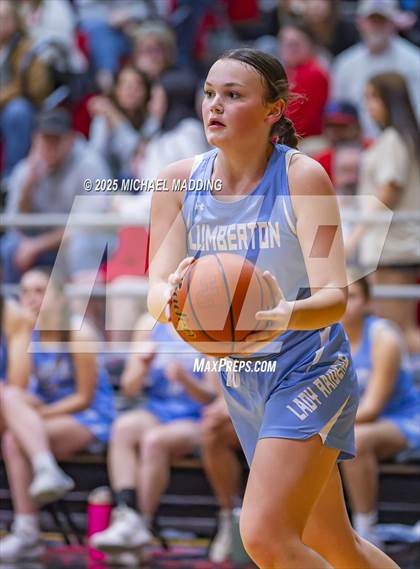 Thumbnail 2 in Lumberton @ Hardin-Jefferson (UIL 4A  D1 Basketball Area Playoff) photogallery.