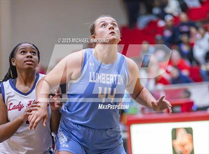Thumbnail 2 in Lumberton @ Hardin-Jefferson (UIL 4A  D1 Basketball Area Playoff) photogallery.