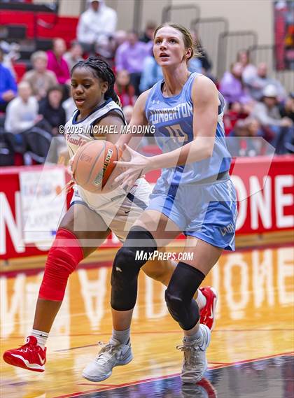 Thumbnail 2 in Lumberton @ Hardin-Jefferson (UIL 4A  D1 Basketball Area Playoff) photogallery.