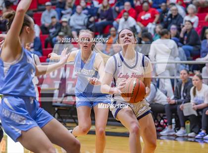 Thumbnail 1 in Lumberton @ Hardin-Jefferson (UIL 4A  D1 Basketball Area Playoff) photogallery.