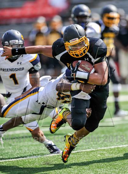 Thumbnail 2 in St. Frances Academy vs. Friendship Collegiate Academy (Brothers In Arms Classic) photogallery.