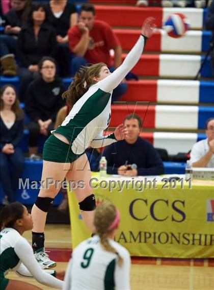 Thumbnail 1 in St. Ignatius vs. Sacred Heart Cathedral (CIF CCS D3 Final) photogallery.