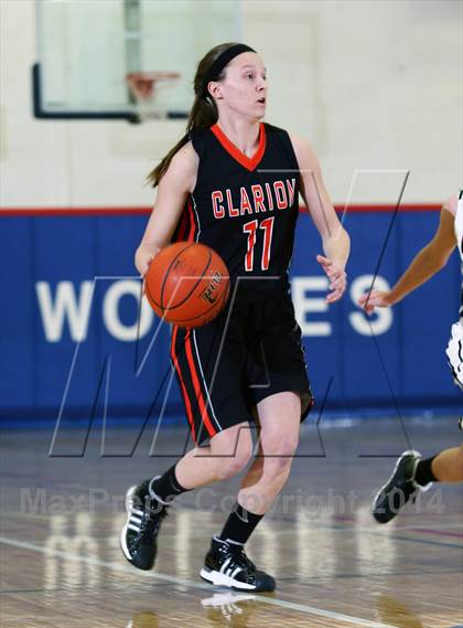 Thumbnail 1 in Clarion vs. Port Allegany (District IX A Semi Final) photogallery.